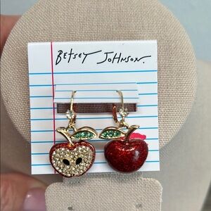 Betsey Johnson | Apple 🍎 Earrings